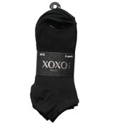 Wholesale - 6pk BLACK LADIES XOXO LOW CUT SOCKS SIZE 4-10 C/P 48, UPC: 662239093323